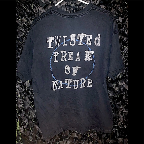 SALE RARE 2001 Cradle of Filth “Twisted Freak of Nature” Shirt WITH Back print!! - Picture 2 of 5